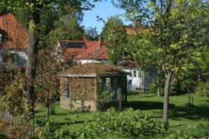 sedumtak friggebod lusthus
